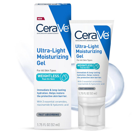 CeraVe Ultra Light Gel Moisturizer - Hydraterende Gel - Gezichtscrème