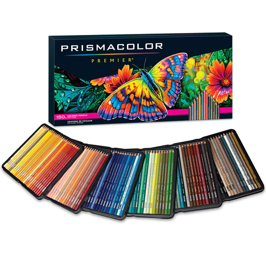 Prismacolor Premier Colored Pencils | Art Supplies for Drawing, Sketching, Adult Coloring | Soft Core Color Pencils Potloden 150 stuks