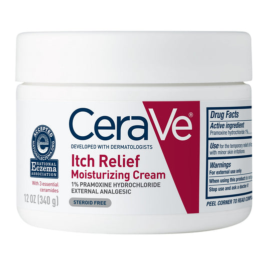 CeraVe Itch Relief Moisturizing Cream - 340g