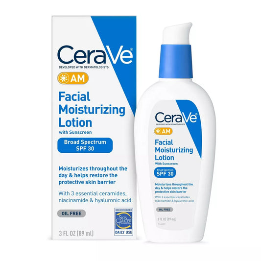 CeraVe AM Facial Moisturizing Lotion SPF 30 - Zonnebrandcrème