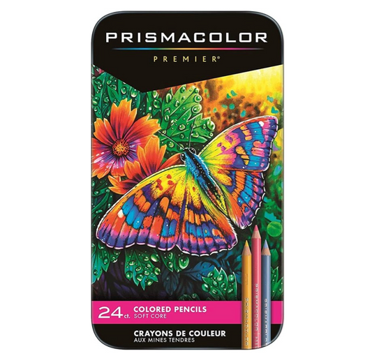 Prisma Premier 24 Colored Pencils - Soft Core - Kleurpotloden