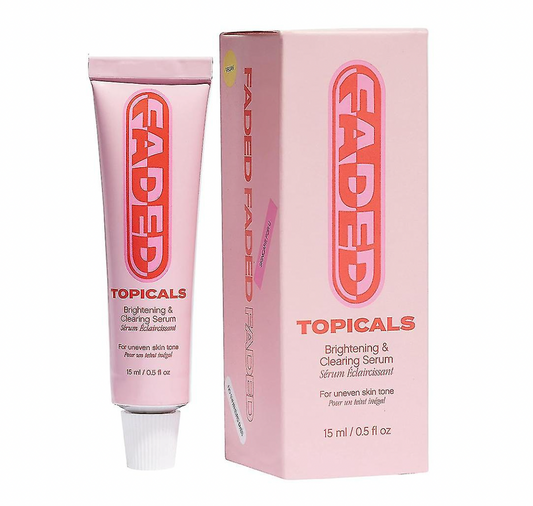 Topicals - Faded Serum Cream - Dark Spots & Discoloration - 15ml