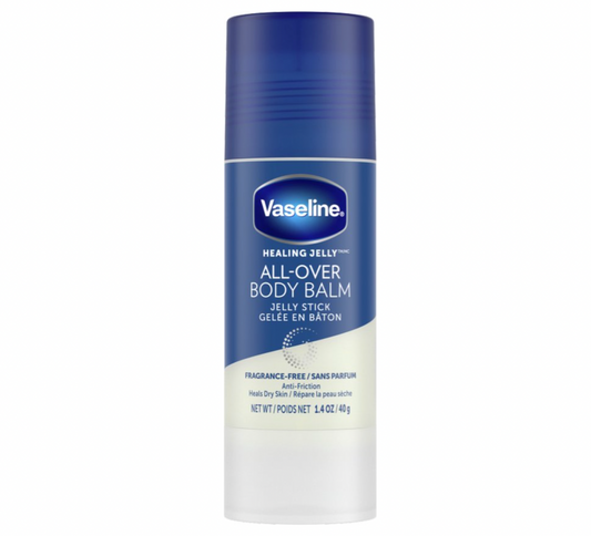 Vaseline Jelly Stick Balm - All-Over Body - Healing Skin - Parfum-vrij - Huid - Gezicht - Lippen - Fragrance-Free