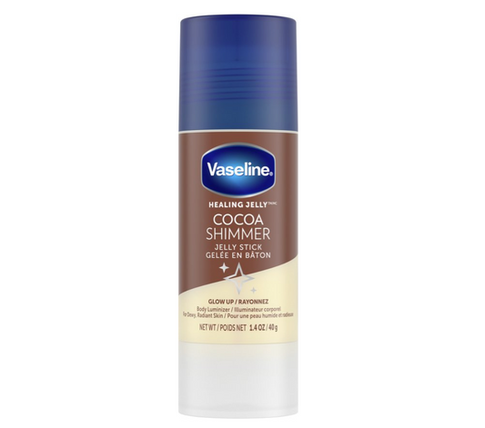 Vaseline Jelly Stick Balm - Body Luminizer - Radiant Skin - Glow Up - Huid - Gezicht - Lippen - Cocoa Shimmer