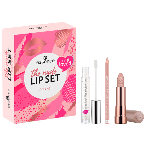 Essence The Nude Lip Set - Gift Set - Lipstick - Romantic - Ultalish